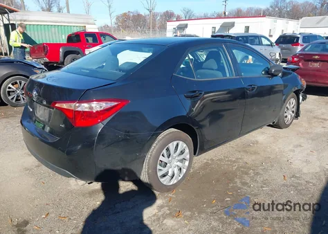 2018 Toyota Corolla Le from USA, damaged, VIN 2T1BURHE7JC971120